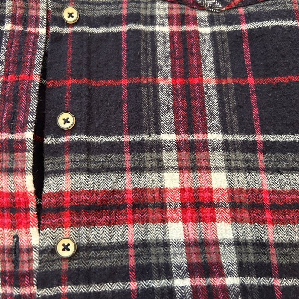 Women’s super soft flannel button down - Picture 2 of 2